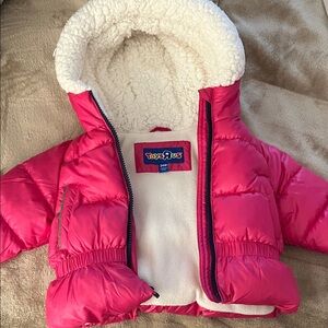 Pink Kids Puffer Jacket
